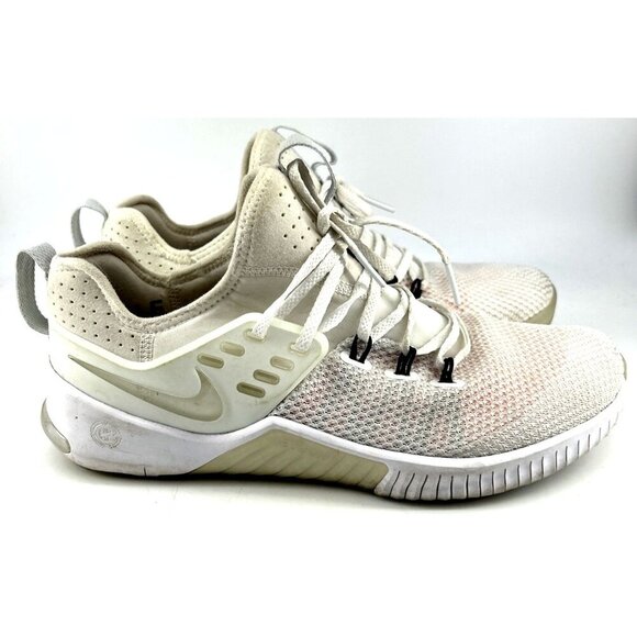 Nike Free Metcon Mens Sz 10 Beige Gym Training Shoes 587-7926 T2 - Picture 5 of 8